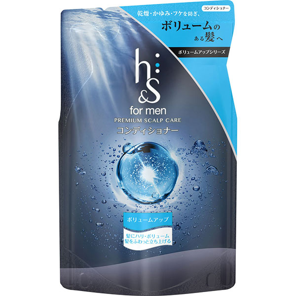 h&s for men ボリュームアップコンディショナーつめかえ用(PP)(300g)【医薬部外品】