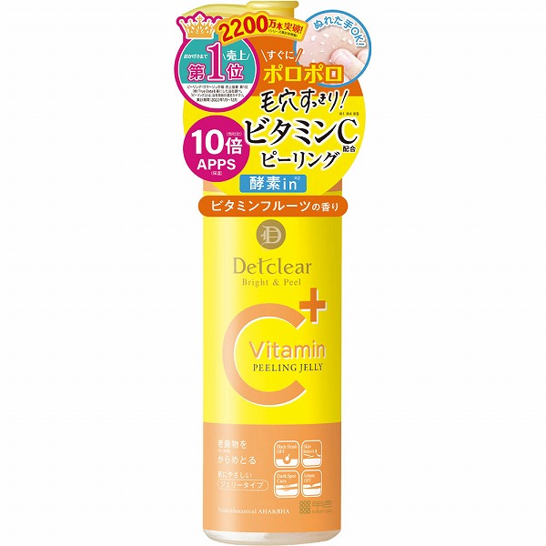 DETクリア ブライト＆ピール ピーリングジェリー＜ビタミンフルーツの香り＞1 180mL