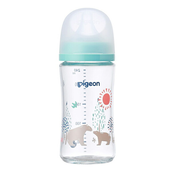 ピジョン 母乳実感哺乳びんガラス240ｍｌ（Ｂｅａｒ）