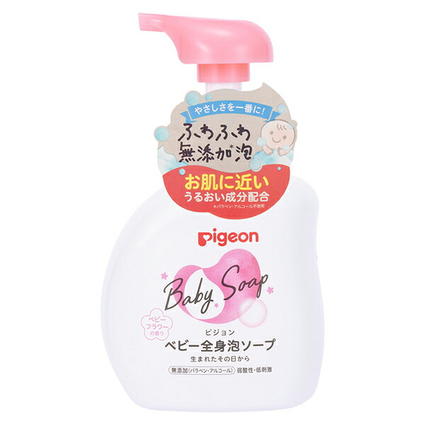 ピジョン 全身泡ソープ ベビーフラワーの香り500ｍｌ