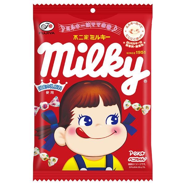 不二家  ミルキー袋 100g×48個入り(1ケース)