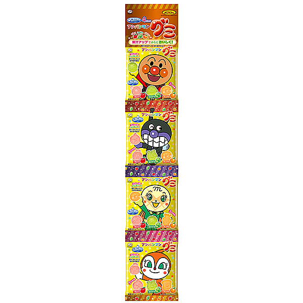 不二家　アンパンマングミ4連 84g×60個入り(1ケース)