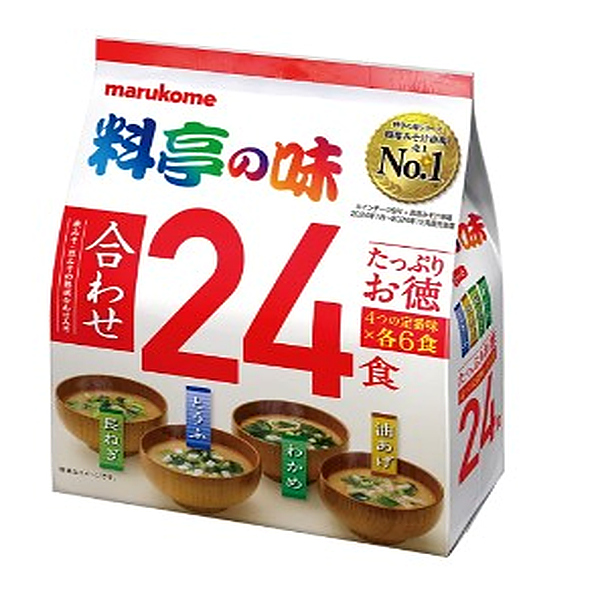 マルコメ たっぷりお徳 料亭の味 24食×12セット (1ケース)