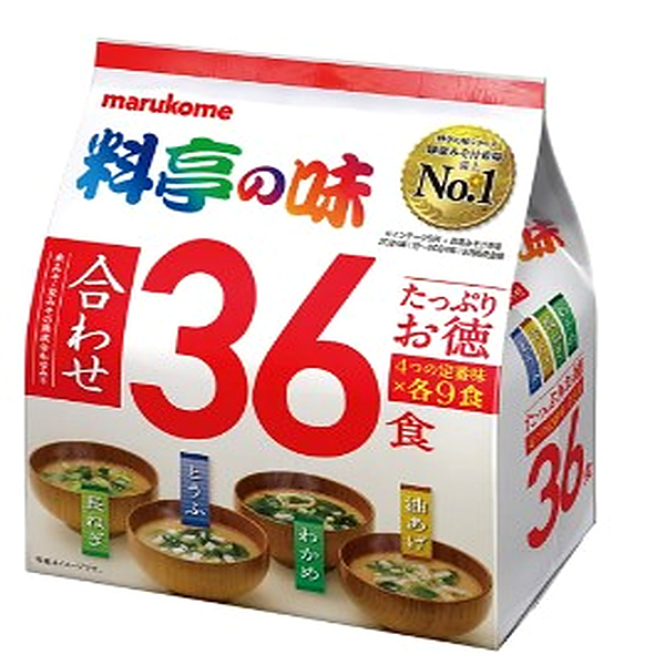 マルコメ たっぷりお徳 料亭の味 36食×12セット (1ケース)