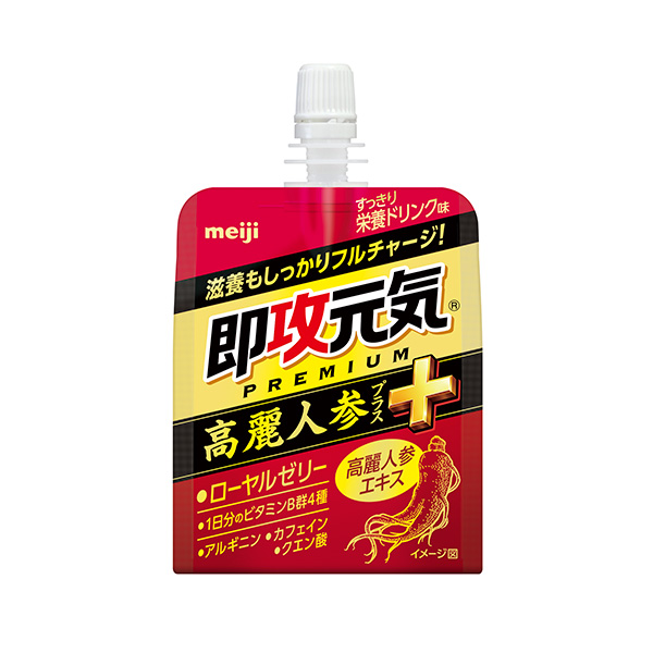 即攻元気ゼリー 高麗人参＋栄養ドリンク味 180g×36個入り(1ケース)