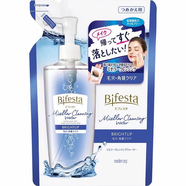 ビフェスタ ミセラークレンジングウォーター ブライトアップ つめかえ用 360mL