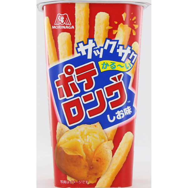 森永　ポテロング 45g×60個入り (1ケース)