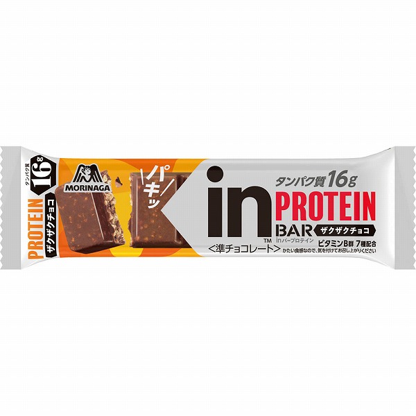 inバープロテイン ＜ザクザクチョコ＞ 12本セット