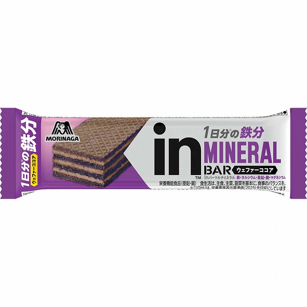 森永 inバー マルチミネラル ココア 1本×12セット (1ケース)【栄養機能食品】
