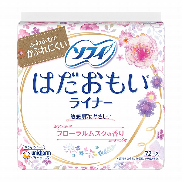 ソフィ はだおもい ライナ－ フロ－ラルムスク 72枚×3パック