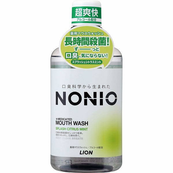 ＮＯＮＩＯマウスウォッシュ スプラッシュシトラスミント 600mL【医薬部外品】