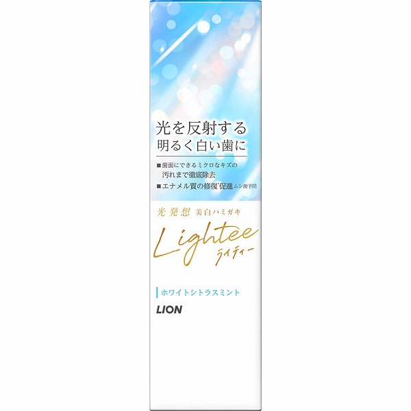 Ｌｉｇｈｔｅｅハミガキ ホワイトシトラスミント 100g【医薬部外品】