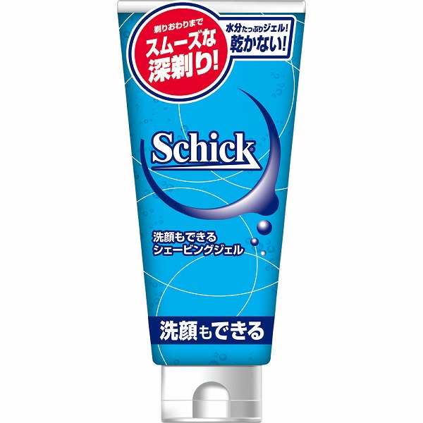 シック 洗顔もできるシェービングジェル 180g