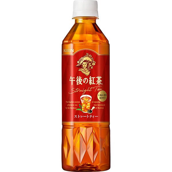 キリン 午後の紅茶ストレートティー 500ml×24本入り (1ケース)