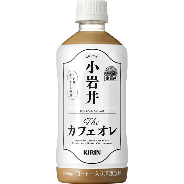 キリン 小岩井 Theカフェオレ 500ml×24本入り (1ケース)