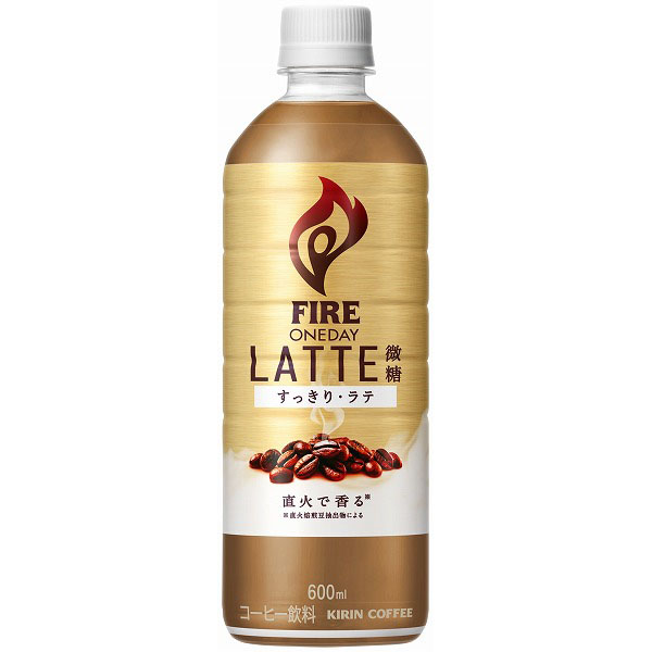 キリン　ファイアワンデイラテ微糖 600ml×24本入り(1ケース)