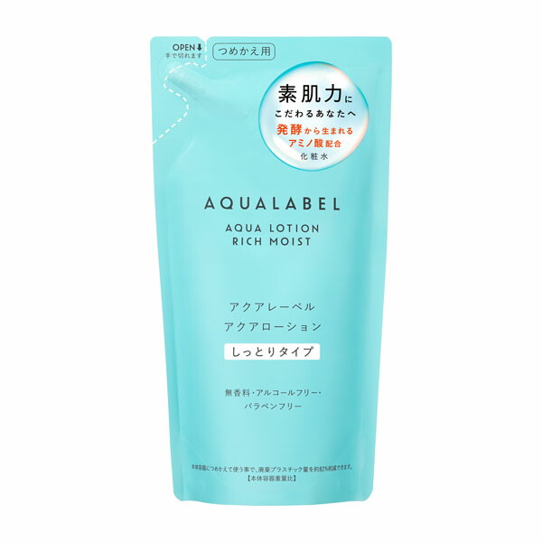 アクアレーベル アクアローション しっとり つめかえ用 180mL