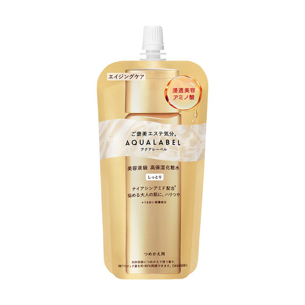 アクアレーベル  トリートメントローション （オイルイン） しっとり （つめかえ用） 150mL