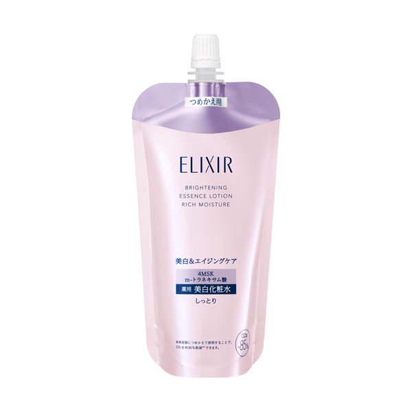 エリクシール ホワイト ブライトニング ローション しっとりタイプ ca  (つめかえ用) 150mL【医薬部外品】