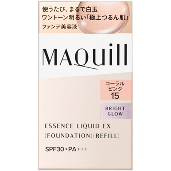 マキアージュ エッセンスリキッド EX ブライトグロウ コーラルピンク15  (レフィル) 24mL