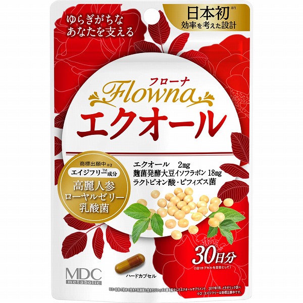 フローナ エクオール 9.18g（306mg×30カプセル）