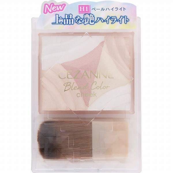 セザンヌ ブレンドカラーチークH1ペールハイライト 1個
