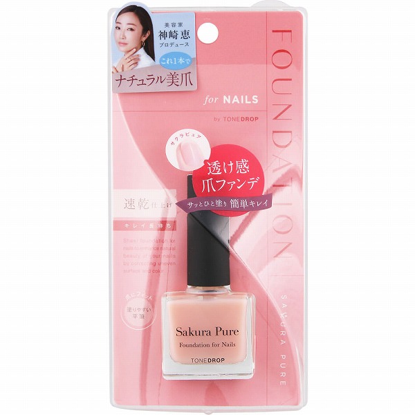 ファンデーション for NAILS by TONEDROP サクラピュア 10mL