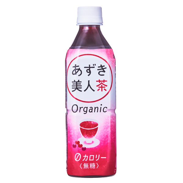 オーガニックあずき美人茶 500ml×24本入り (1ケース)