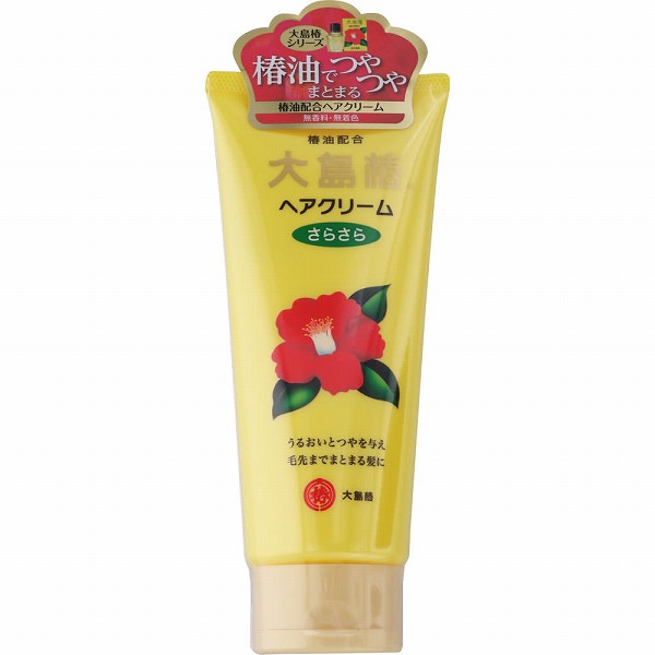 大島椿 ヘアクリーム さらさら 160g
