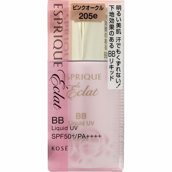 エスプリーク エクラ 明るさ持続 BB リキッド UV PO205e ピンクオークル205e 30g