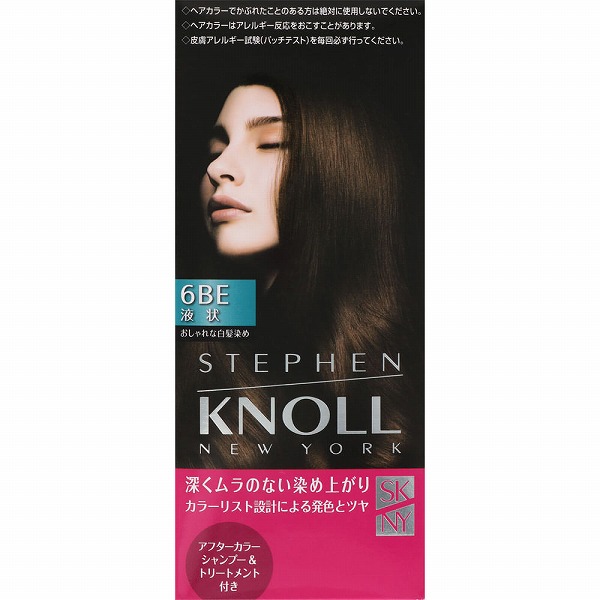 スティーブンノル カラークチュール 液状ヘアカラー 6BE ベージュブラウン 1個【医薬部外品】