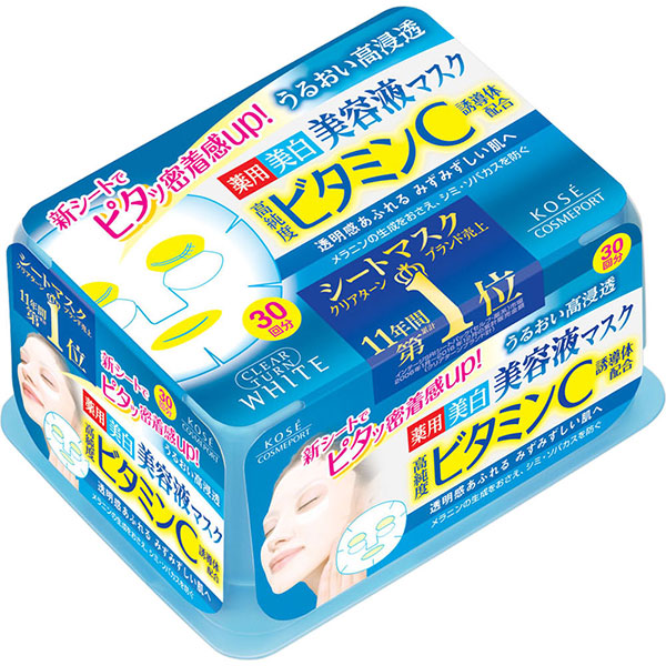 クリアターン エッセンスマスク（ビタミンＣ）(30枚)【医薬部外品】