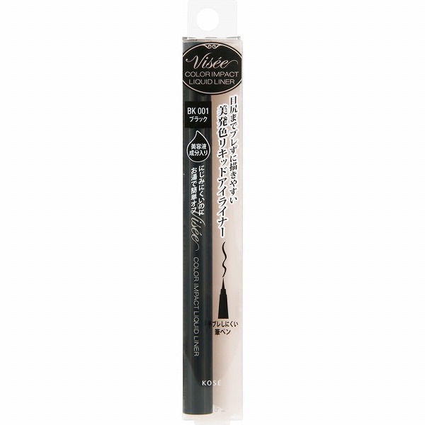 ヴィセ リシェ カラーインパクト リキッドライナー BK001 ブラック 0.4mL