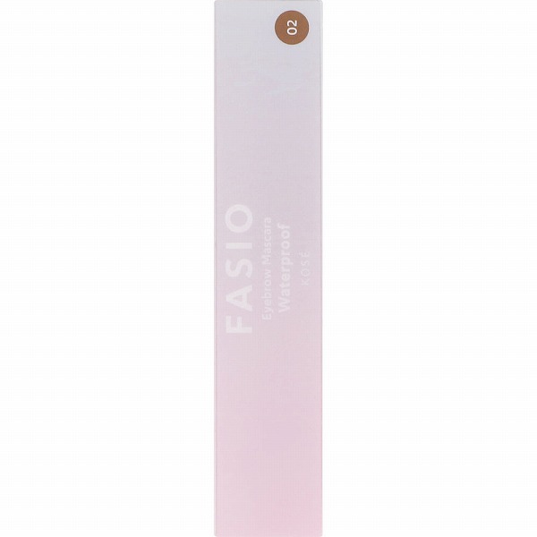 ファシオ アイブロウ マスカラ 02 ブラウン 4g