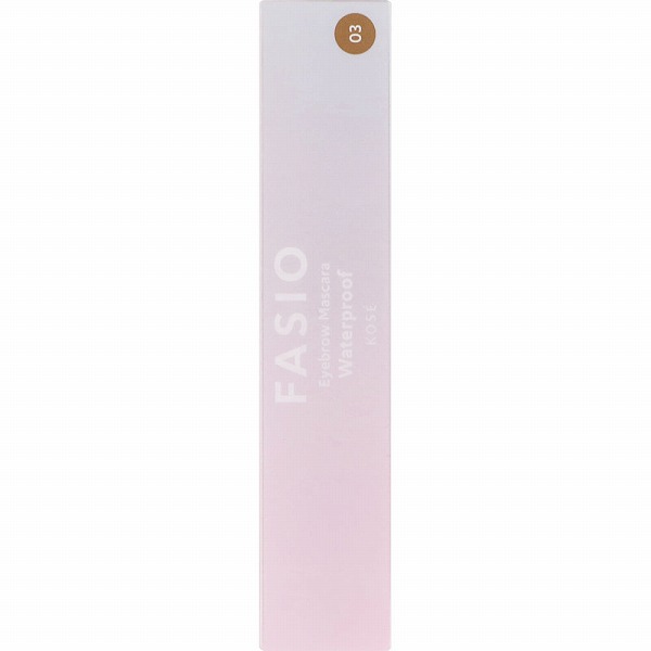 ファシオ アイブロウ マスカラ 03 ライトブラウン 4g