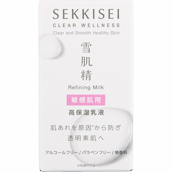 雪肌精 クリアウェルネス リファイニング ミルク SS 90mL