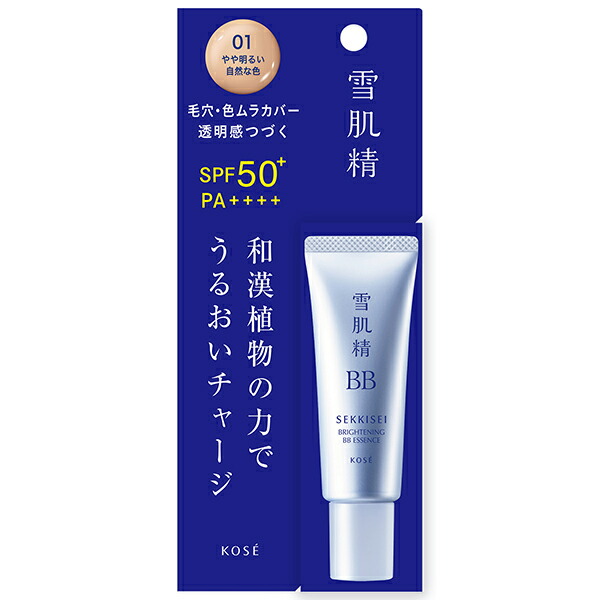 雪肌精 ブライト BBエッセンス　01やや明るい自然な色 　30g