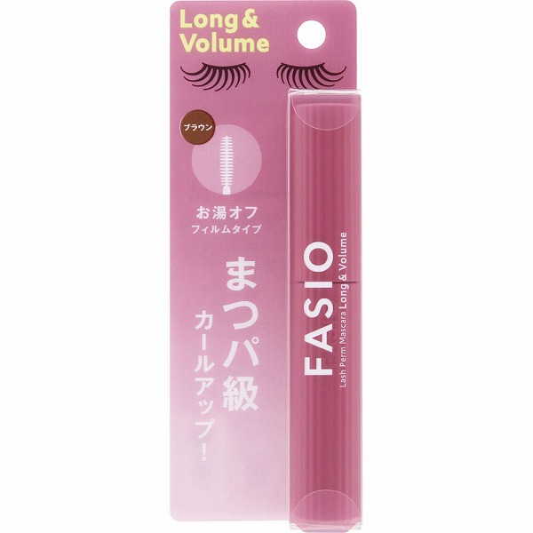 ファシオ まつパ級 フィルム マスカラ （ロング＆ボリューム） 02 ブラウン 6g