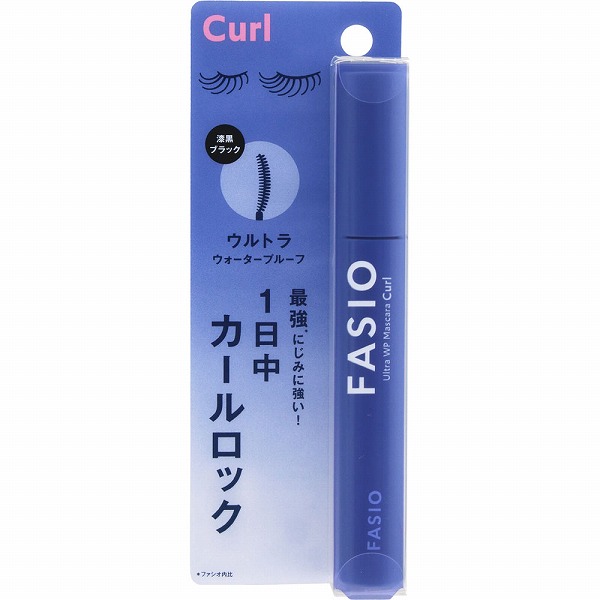 ファシオ ウルトラ WP マスカラ (カール) 01 漆黒ブラック 6g