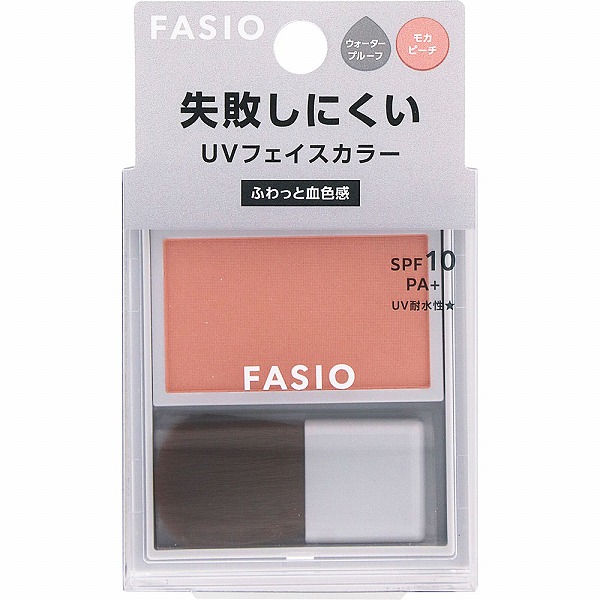 ファシオ 失敗しにくい フェイスカラー UV （血色感タイプ） 04 モカピーチ 2.5g