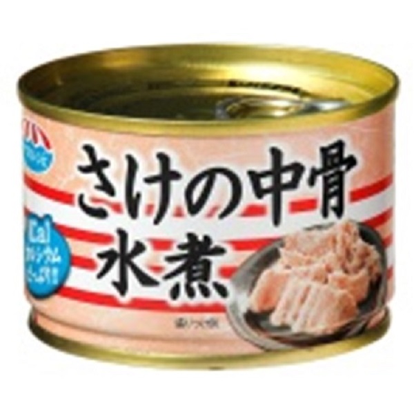 極洋 さけ中骨水煮 140g 24缶入(1ケース)