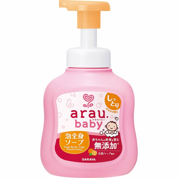 アラウ.ベビー 泡全身ソープ しっとり 450mL