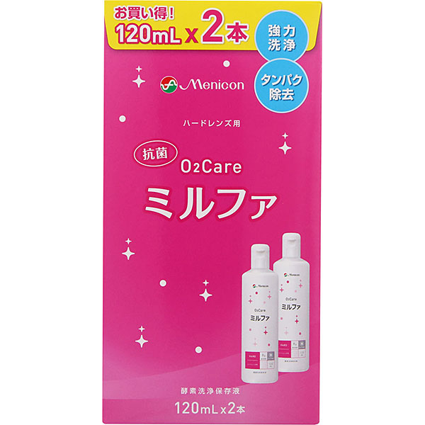 抗菌Ｏ2ケアミルファ 120mL × 2本パック