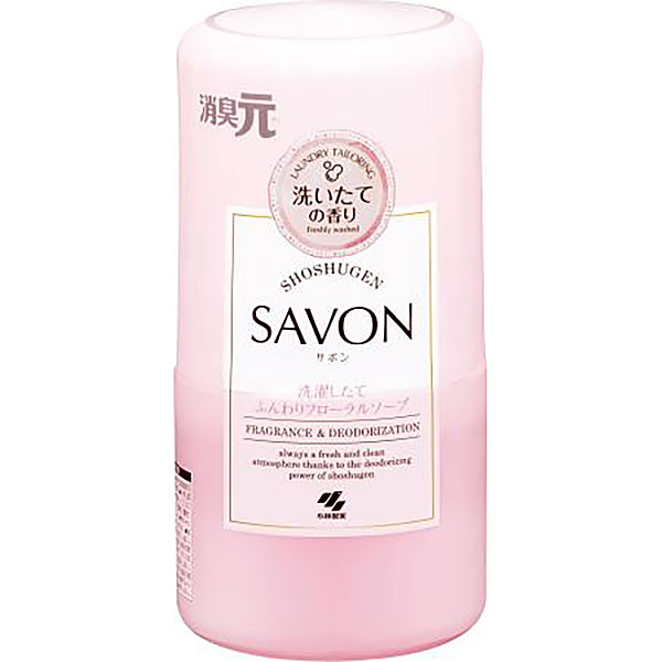 消臭元ＳＡＶＯＮ 洗濯したてふんわりフローラルソープ 400mL