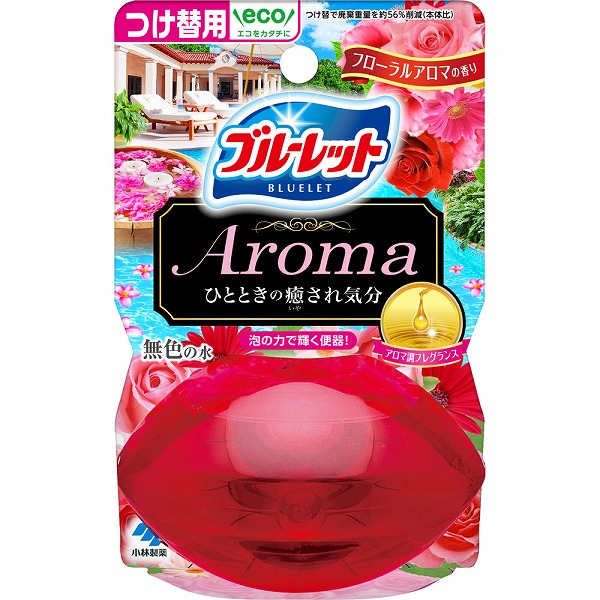 液体ブルーレットおくだけアロマ つけ替用 フローラルアロマの香り 70mL
