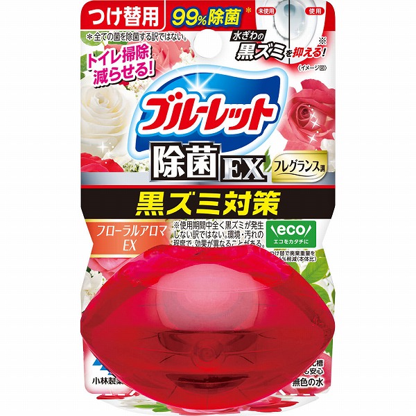 液体ブルーレットおくだけ除菌EX フレグランス つけ替用 フローラルアロマEX 67mL