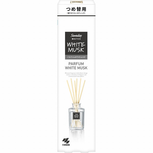 Sawaday香るStickつめ替用パルファム ホワイトムスク 70mL