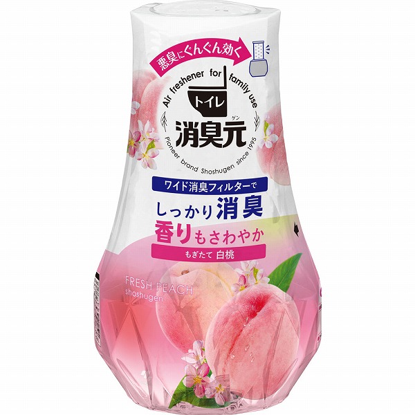 トイレの消臭元 もぎたて白桃 400mL