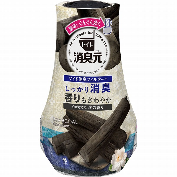 トイレの消臭元 心がなごむ炭の香り 400mL