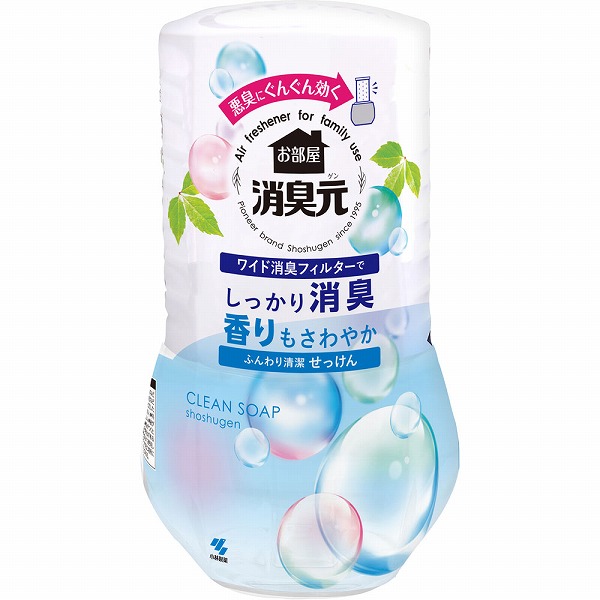 お部屋の消臭元 ふんわり清潔せっけん 400mL